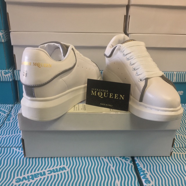 Free ship Giày Mcqueen Nam Nữ Đế Độn Cao Cấp