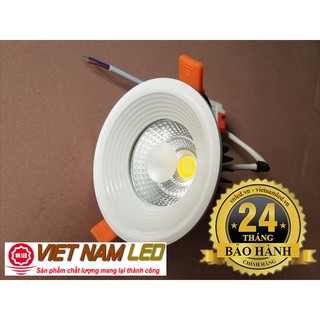 Đèn Led âm trần 7W COB, sáng trắng