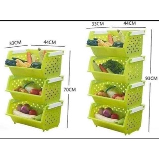 KỆ RỔ NHỰA 3-5 TẦNG ĐA NĂNG