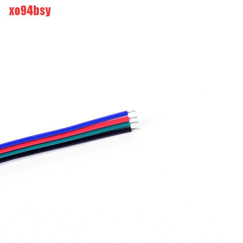 1 Dây Nối Đầu Đực 50cm 4pin Màu Đỏ Cho Đèn Led Rgb 3528 5050