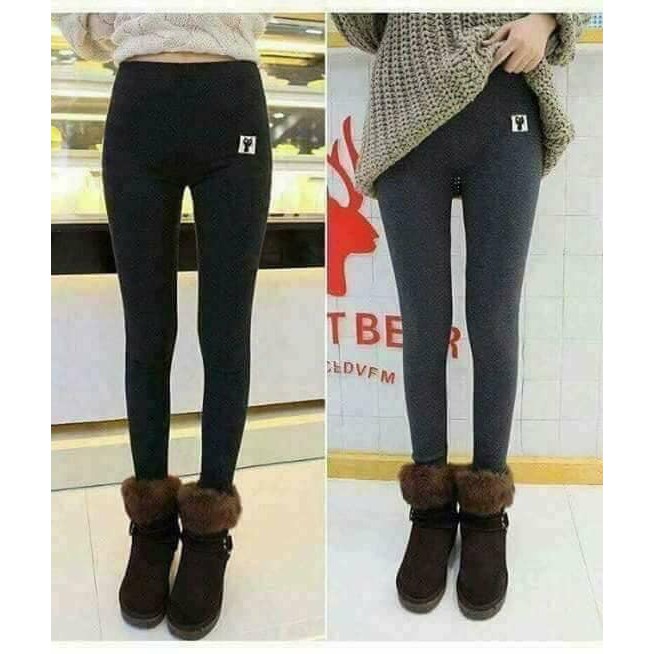 Quần Nỉ Lót Lông Mèo,Quần Mèo legging