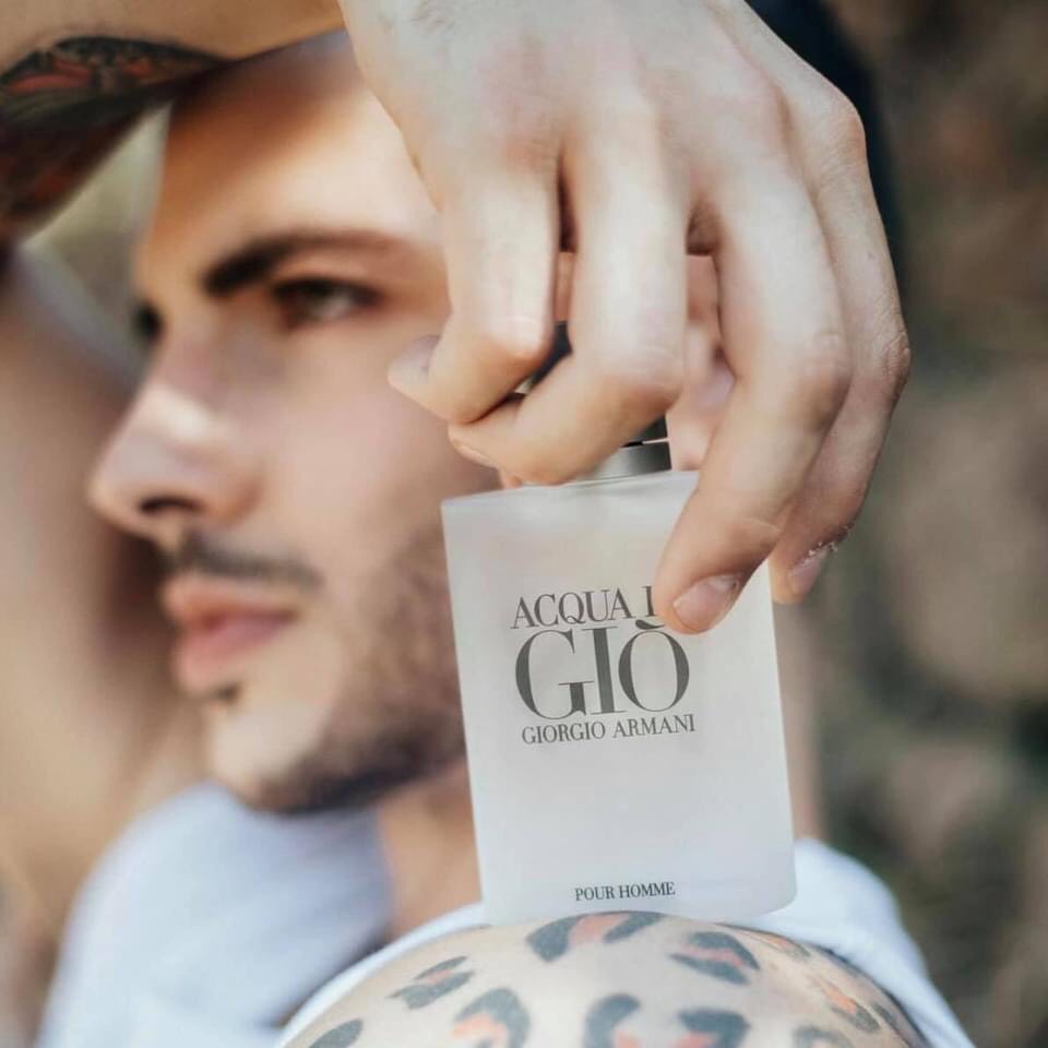 Nước hoa nam Authentic Giorgio Armani Acqua Di Gio Pour Homme EDT 100ml - Giò Trắng