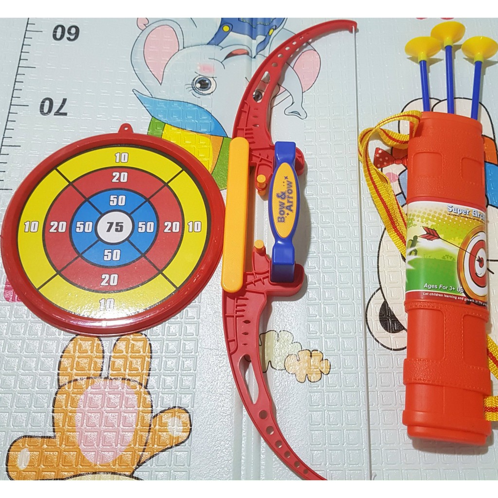 (ĐỒ CHƠI VẬN ĐỘNG) Trò chơi bắn cung tên dành cho bé trên 3 tuổi được làm bằng nhựa cứng cực đẹp, siêu bền hàng chuẩn