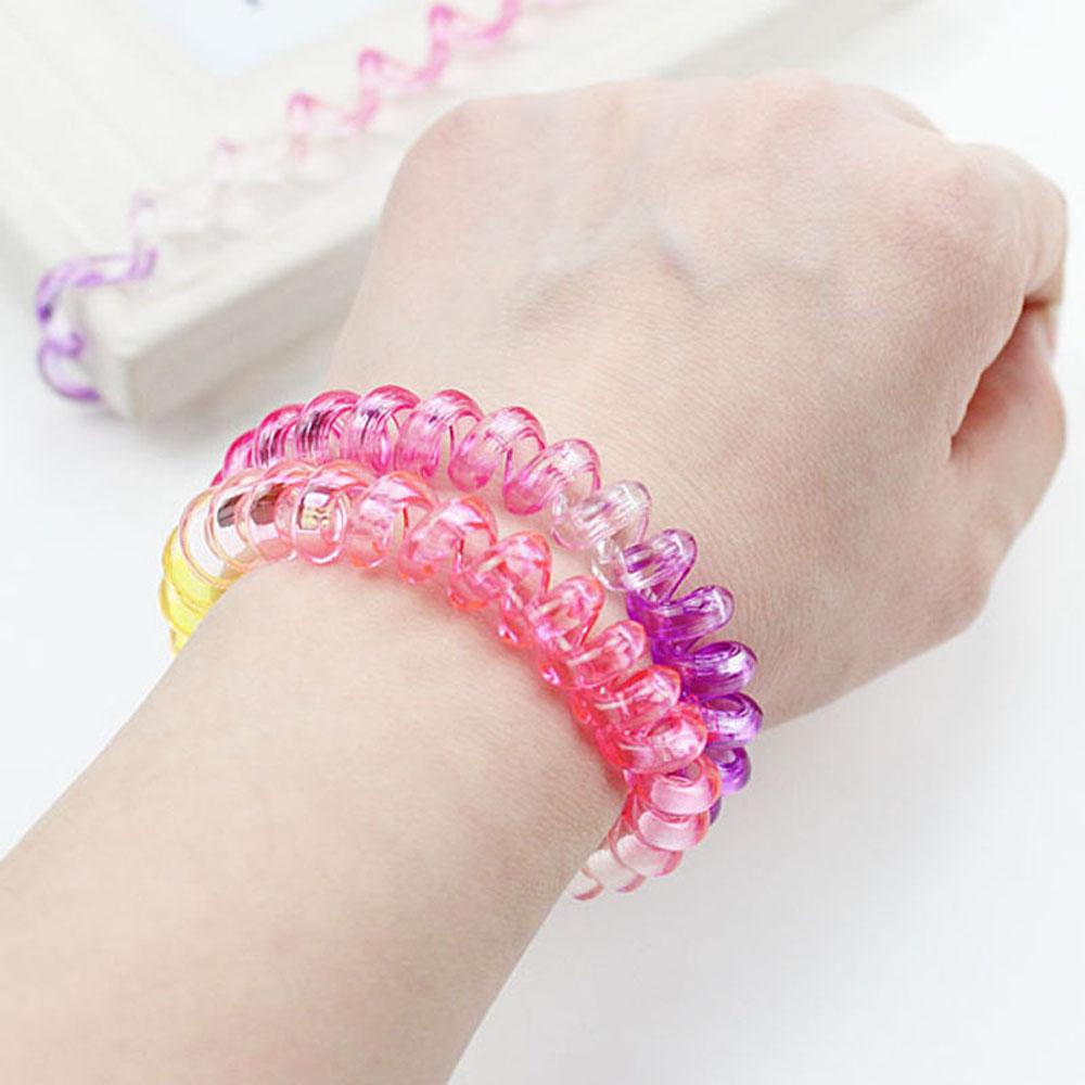Bộ 10 Dây Buộc Tóc Đuôi Ngựa Cao Su Cho Nữ