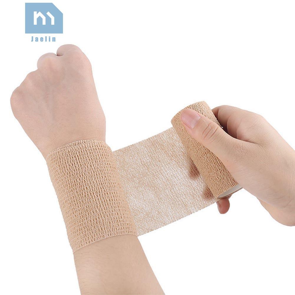 Cuộn băng gạc co giãn băng bó vết thương sơ cứu thoáng khí có nhiều kích cỡ