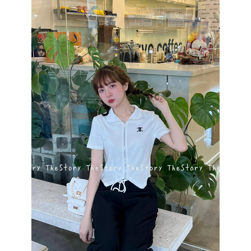 Áo len tăm khoá zip  A3069