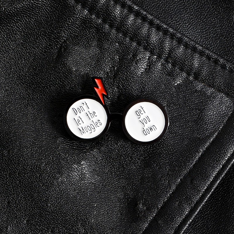 Ghim Cài Áo Hình Nhân Vật Hoạt Hình Harry Potter Vui Nhộn Cho Nữ