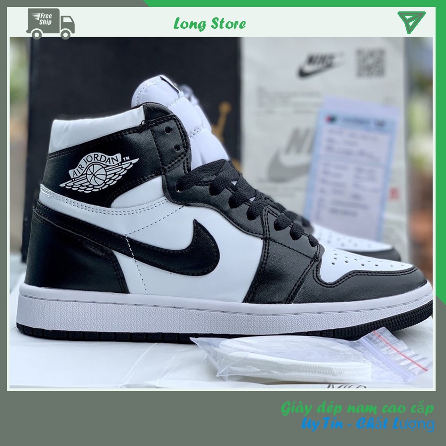Giày Sneaker Nam Nữ - Giày Jordan cổ cao T356 Kiểu Cách Đơn Giản Dễ Phối Đồ