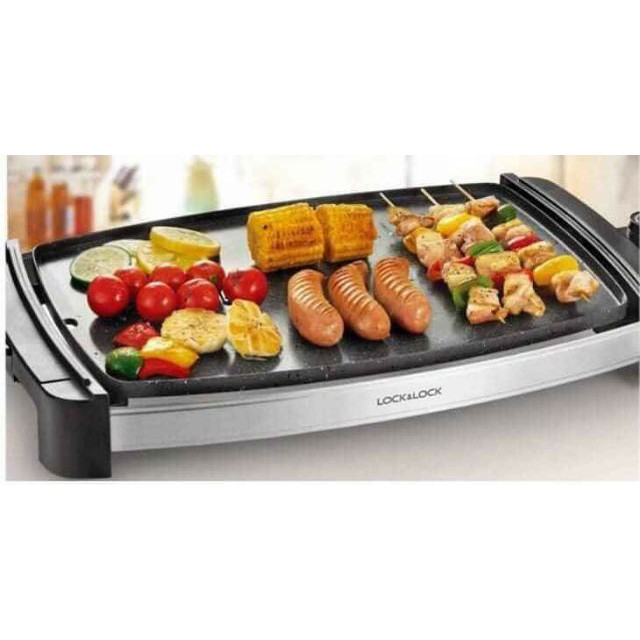 {Hàng Chính Hãng} Bếp Nướng Điện Lock&Lock EJG211 {Giá Rẻ}