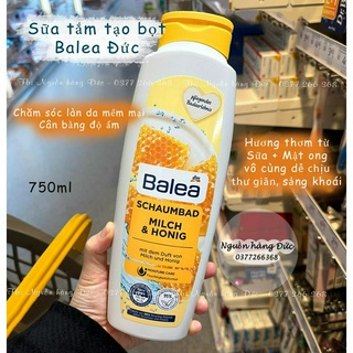 Sữa tắm Balea mật ong chăm sóc da chuyên sâu, dưỡng mềm (750ml) - Nguồn hàng Đức