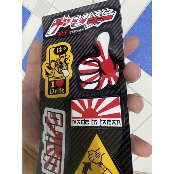 Sét tem drift tengoku 10x19 cm