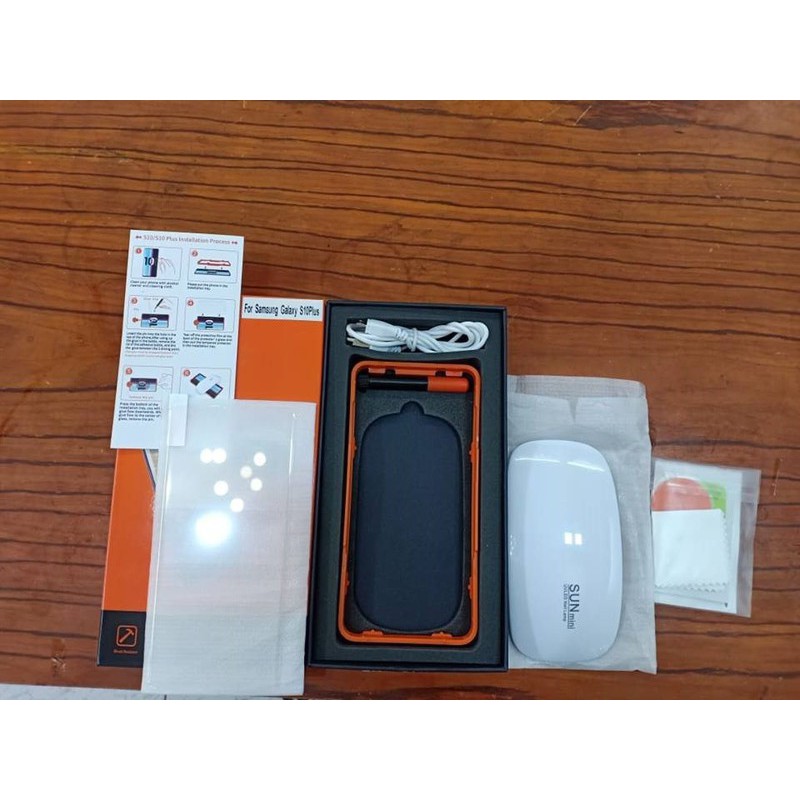 KÍNH CƯỜNG LỰC FULL KEO UV Hiệu T-Max LIQUID GALAXY Note 8/Note 9