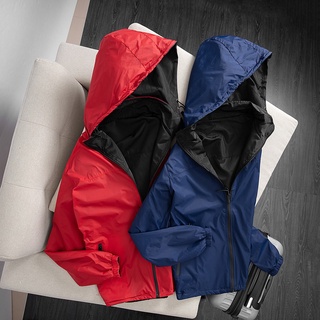 Áo gió hai mặt cao cấp hai lớp áo gió chống nước chống gió chống nắng phom trẻ trung loại cao cấp