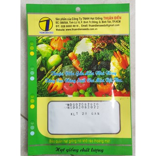 HẠT GIỐNG ĐẬU ĐŨA  -20 GR