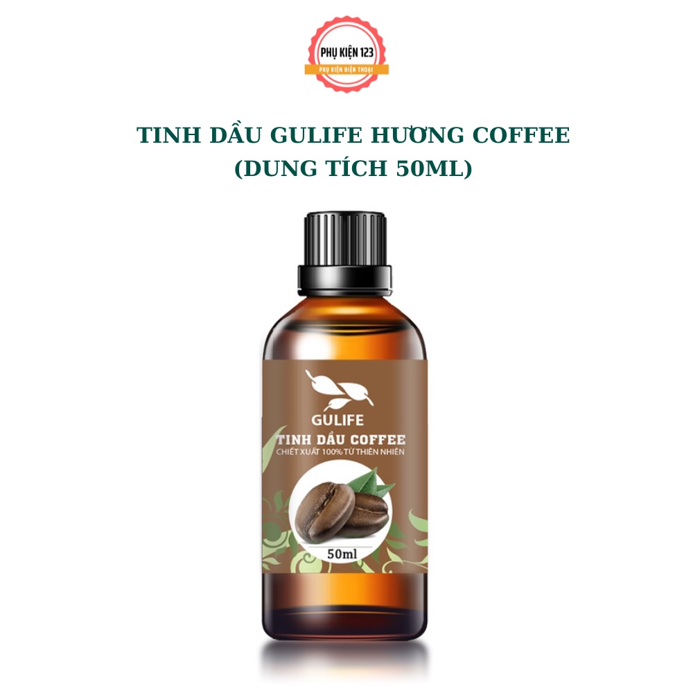 Tinh dầu GULIFE  hương Cafe chiết xuất từ thiên nhiên giúp giảm căng thằng thơm phòng và thư giãn-Phụ Kiện 123