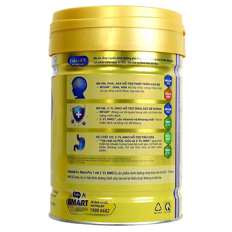 Sữa Enfamil A+ 1 MFGM 870g ( Date 2023 )