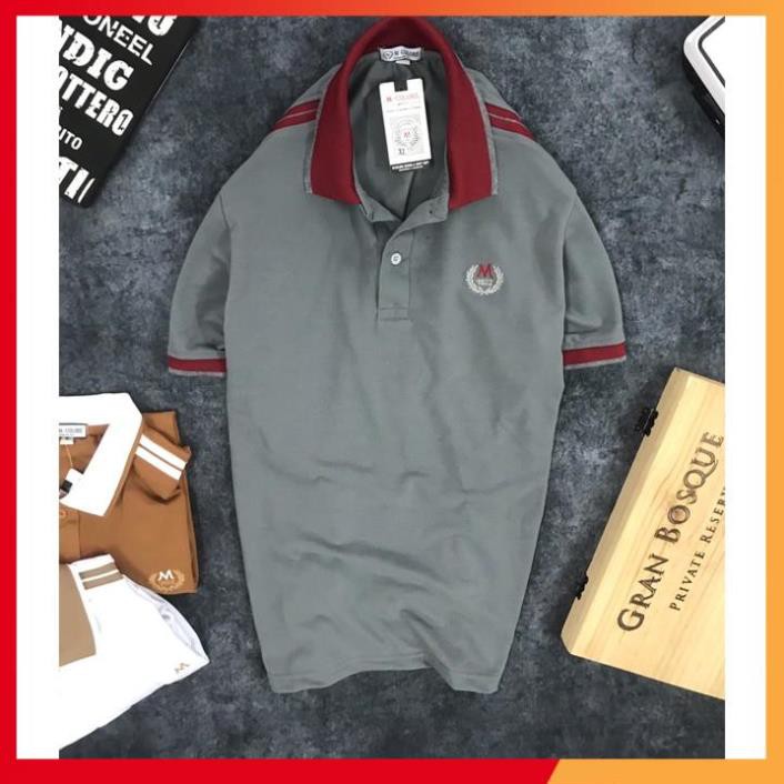 Áo Thun Nam 🎁 FREESHIP – HÀNG CHẤT 🎁 Cổ Bẻ Tay Ngắn Thêu Chữ M, Chất Liệu Thun Cá Sấu - Start Man | BigBuy360 - bigbuy360.vn