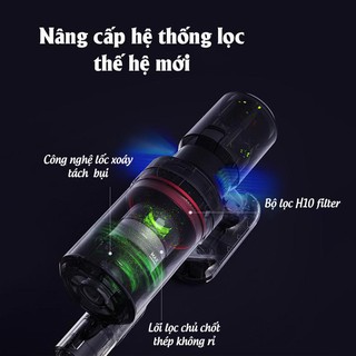 Máy hút bụi cầm tay không dây Dibea F20 Max 28Kpa,hàng chính hãng