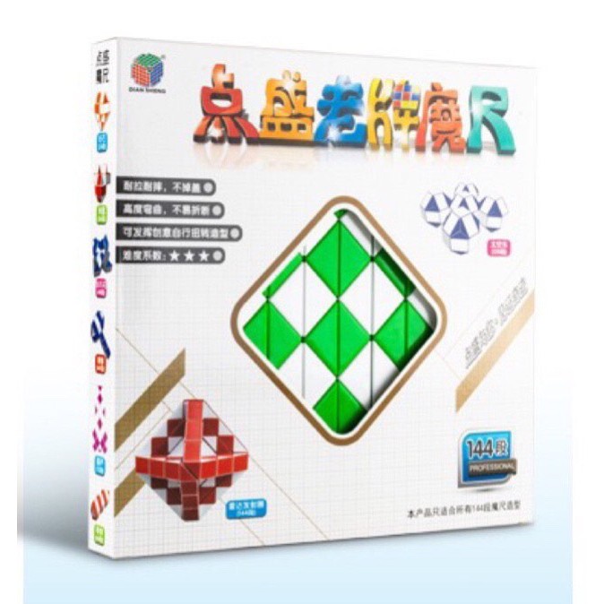 Rubik Snake - Rubik rắn biến thể 36/72/96/144/240 đoạn -vườn của boss