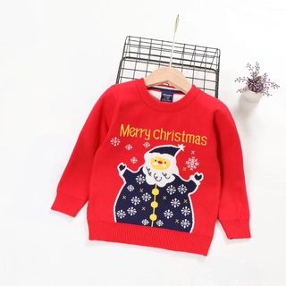 Áo Len Noel 2 lớp hàng Cao Cấp cho bé từ 2 đến 9 tuổi
