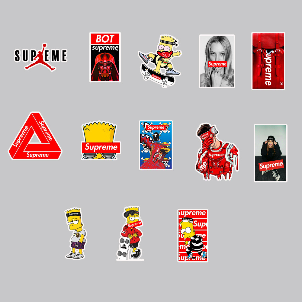 JOJO· Bộ Hình Dán Chống Thấm Supreme, 50 tờ/bộ