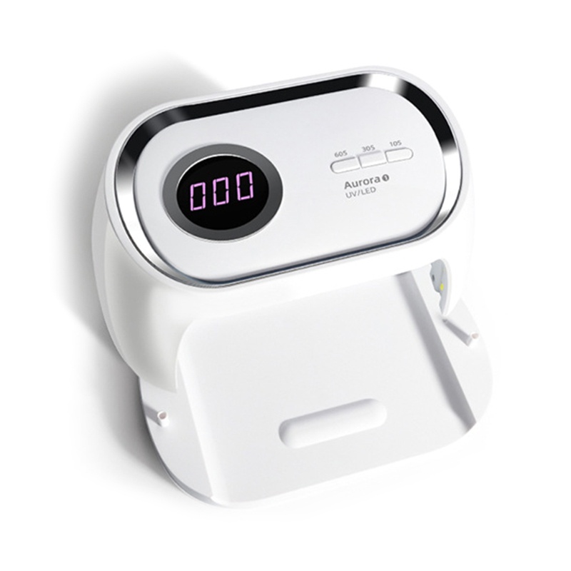 Đèn Hong Khô Móng Tay Bằng Tia UV 48W Hiển Thị Số Nhanh