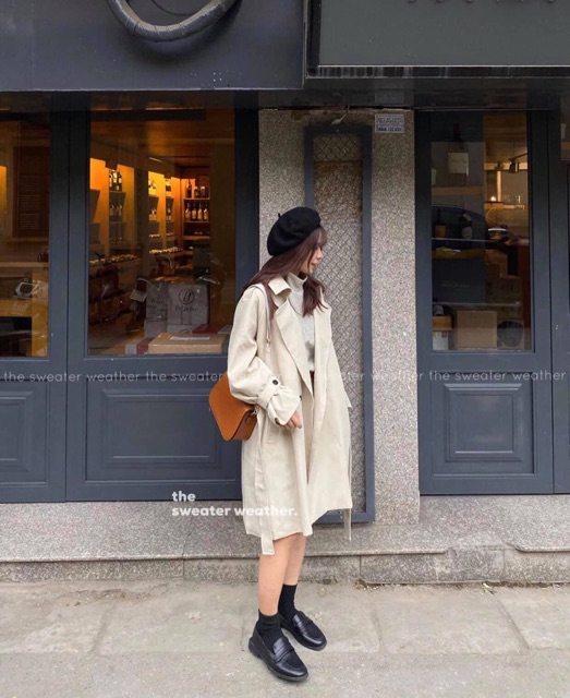 Áo mangto dáng dài