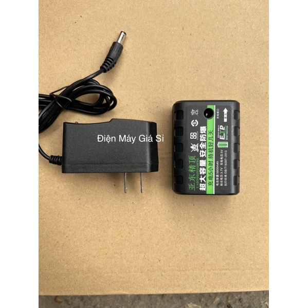 Pin sạc máy laze (máy bắn cốt)3,7-4,2V 2000mAh , củ sạc máy laze 5V-2A