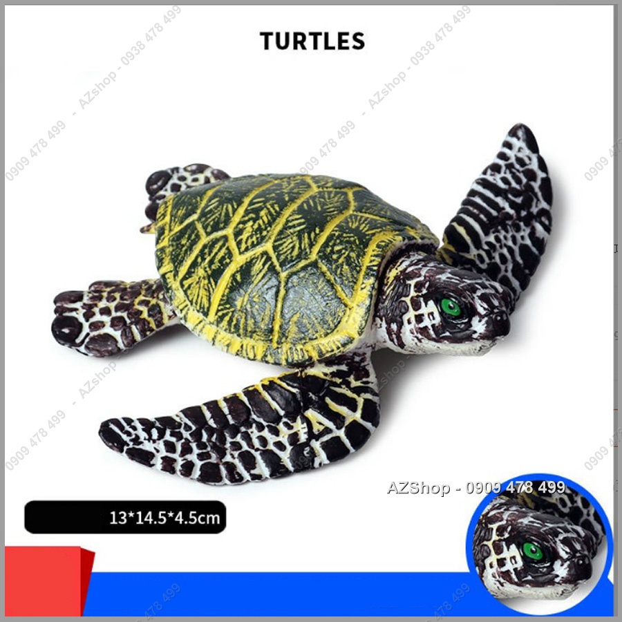 Mô Hình Rùa Biển Sống Động – Thế Giới Đại Dương - 7703.8