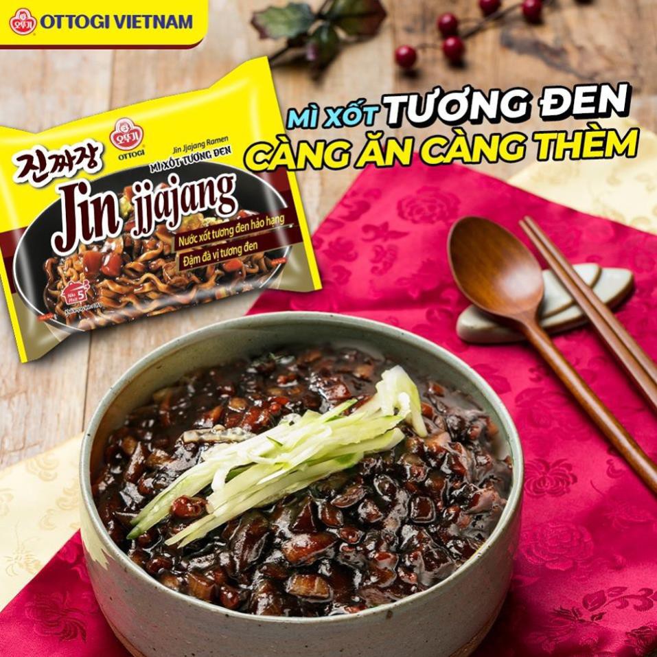 Mì tương đen Ottogi Jin Jjajang VN 135gr