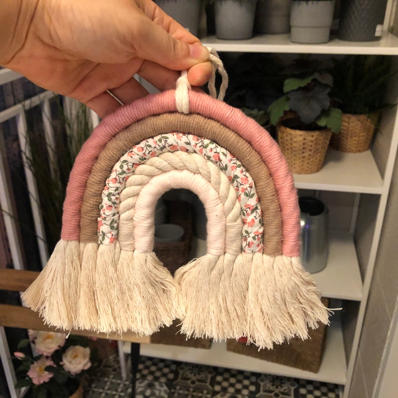 Phụ Kiện Cầu Vồng Treo Tường Trang Trí Phong Cách Boho