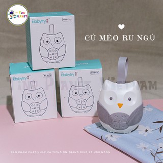 Máy ru và nghe tiếng ồn trắng có móc treo hình cú giúp bé ngủ ngon (12 âm thanh)