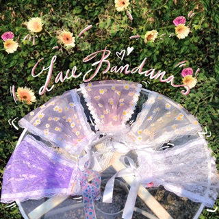 KHĂN REN BANDANA CHOÀNG ĐẦU | mignonne