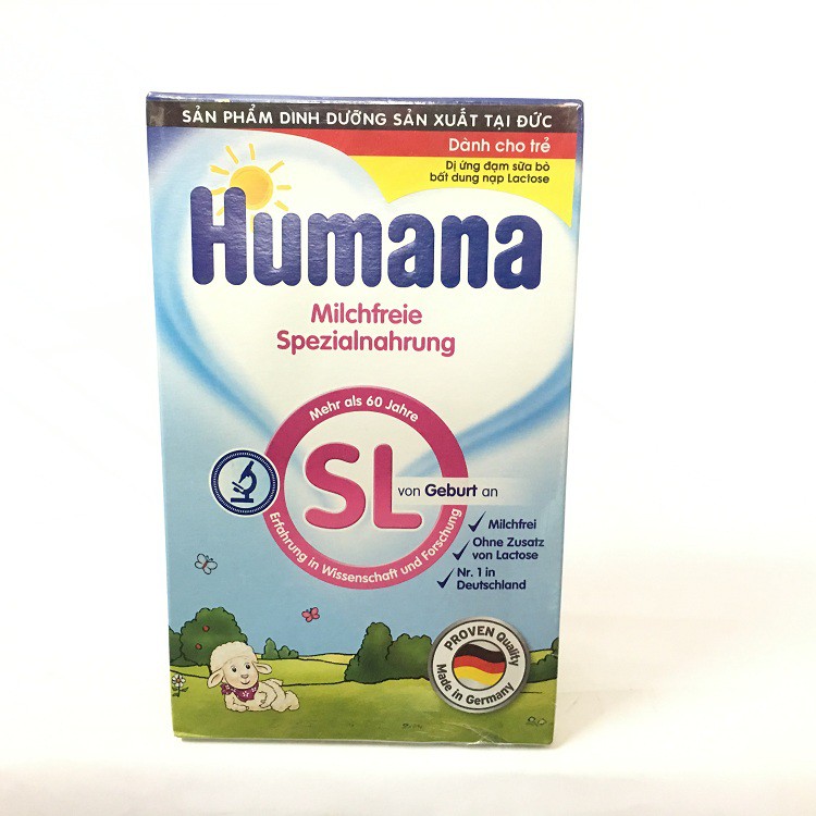 Sữa Humana SL - 500gr đặc trị dị ứng đạm sữa bò