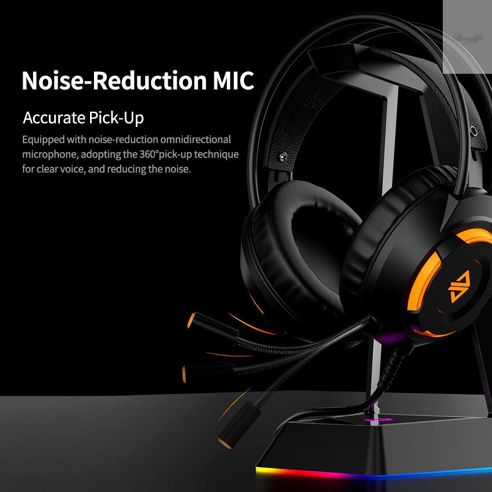 Tai Nghe Chơi Game Có Dây Ajazz Ax120 Cổng 3.5mm Âm Thanh Sống Động 50mm | BigBuy360 - bigbuy360.vn