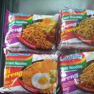Mì tôm xào khô Indomie đủ các vị