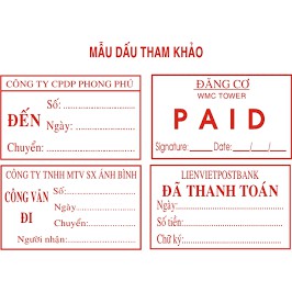 Dấu Trodat 4929 Printy Stamp Khắc Dấu Công Ty, Địa chỉ, Logo,...Nội Dung Nhiều Dòng