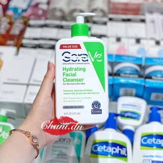 Sữa rửa mặt Cerave Hydrating 473ml