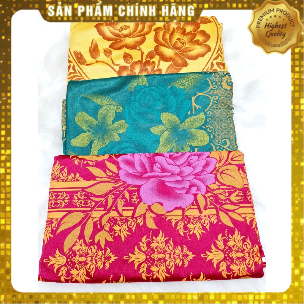 💢 Vỏ bọc nệm 3 khúc Aó nệm cho nệm xếp 3 có khóa kéo lồng ruột đủ size vải gấm, vỏ bọc nệm gấp dày 9cm gấm Valide