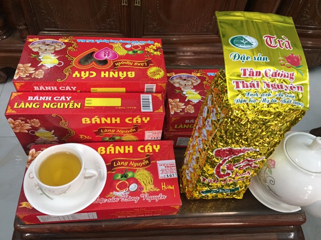 Bánh cáy nắm làng Nguyễn - Đặc sản Thái Bình- Loại đặc biệt- 500g