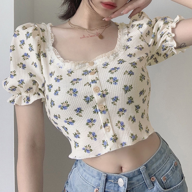 Áo croptop nữ trẻ trung, sexy, duyên dáng