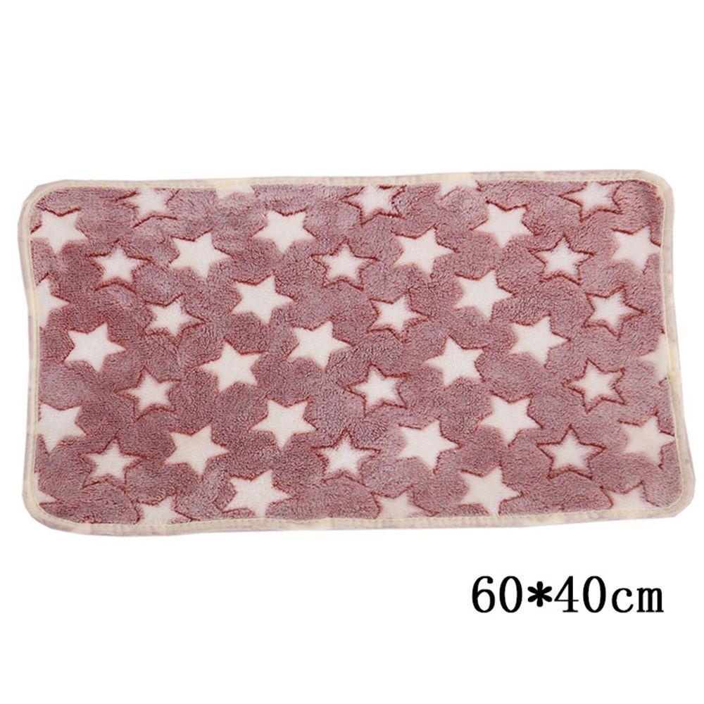 Thảm Lông Cừu San Hô Mềm Mại Ấm Áp 60 * 40cm Dành Cho Thú Cưng