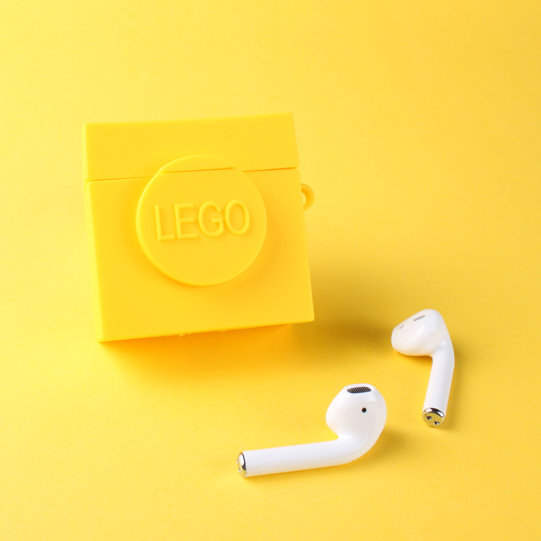 Vỏ Đựng Bảo Vệ Hộp Sạc Tai Nghe Airpods 1 / 2 Hình Lego Ngộ Nghĩnh