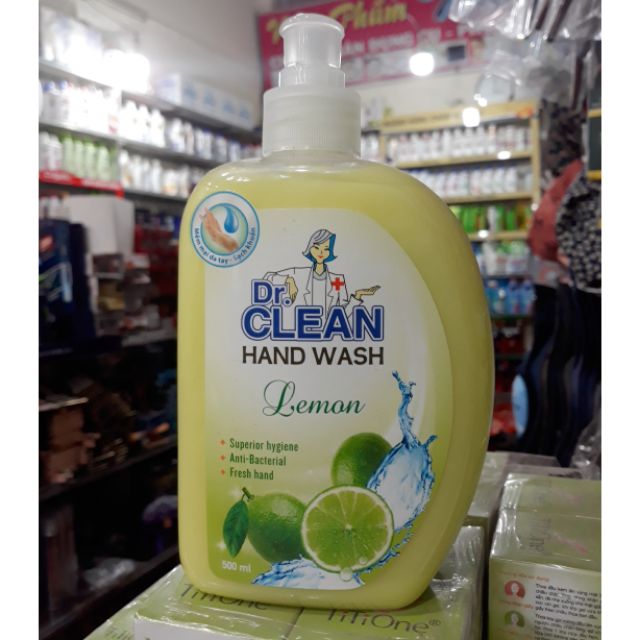 Sữa Rửa Tay Dr. Clean - Chanh 500ml