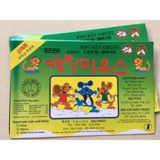 KEO DÁN CHUỘT 1 BỌC 2 MIẾNG