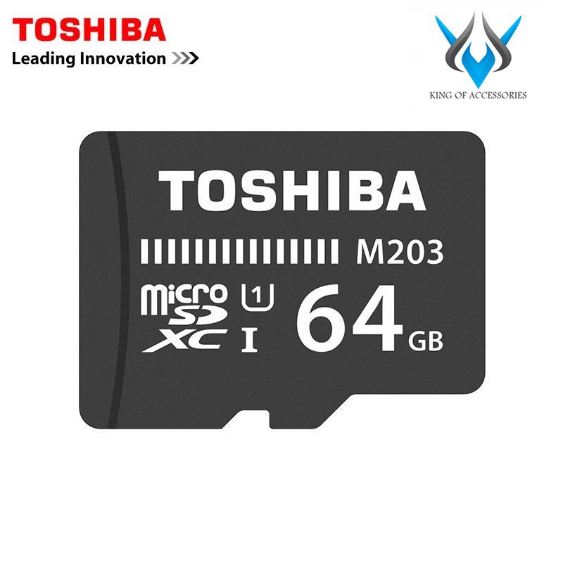 Thẻ nhớ MicroSDXC Toshiba M203 64GB UHS-I U1 100MB/s (Đen) | BigBuy360 - bigbuy360.vn
