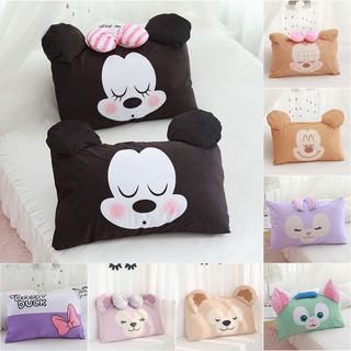 ⭐Cuộc sống ở góc⭐Duffy Bear Shirley Rose Vỏ Gối Đơn Hoạt Hình Anime Cặp Đôi Vỏ Gối Ký Túc Xá Sinh Viên Vỏ Gối