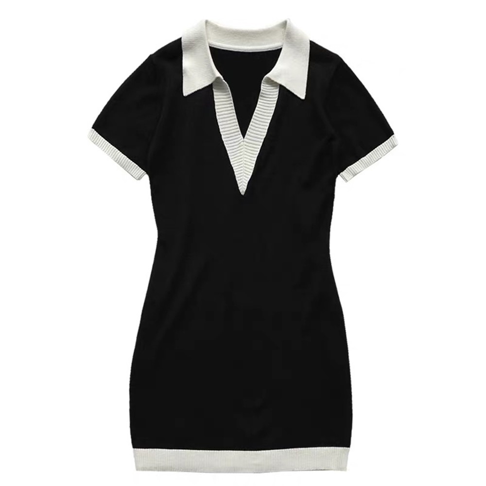 Đầm Cổ Chữ V Eo Cao Phong Cách Retro Thời Trang | BigBuy360 - bigbuy360.vn