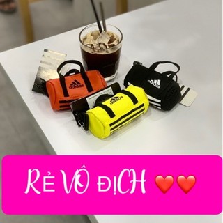 Móc khóa túi trống balo das- tiny duffel bag ❤❤(cực xịn full tem tag)