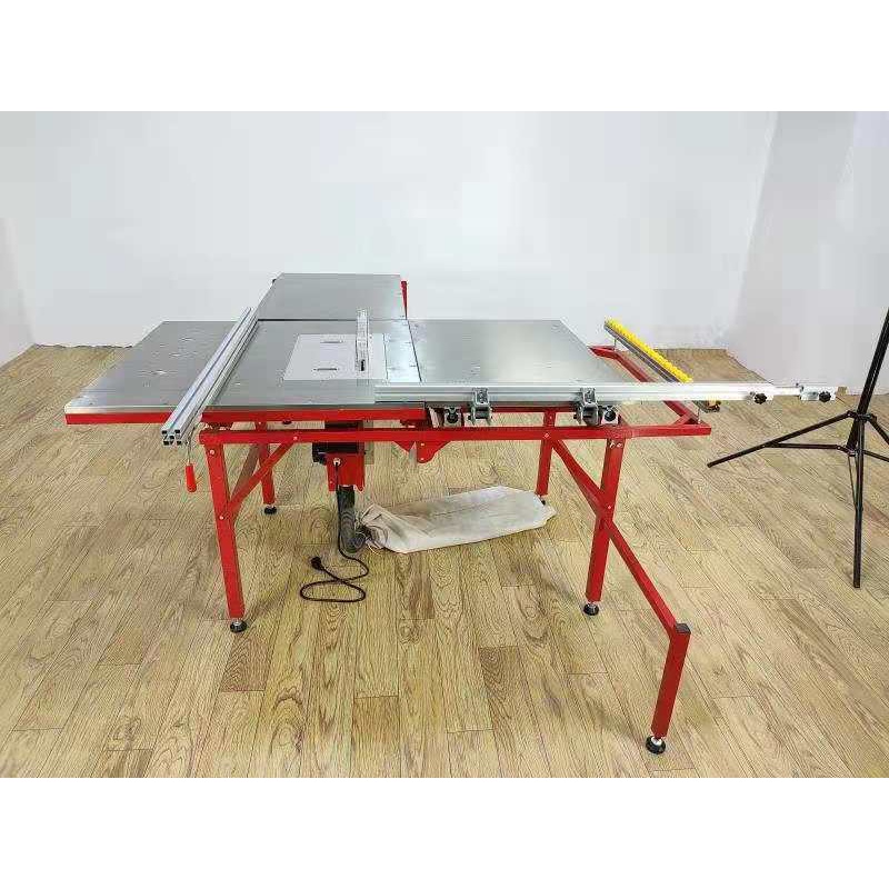 Máy cưa bàn trượt mini nâng điện loại tốt